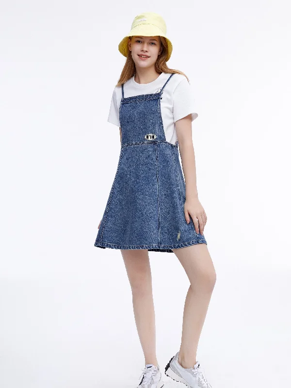 Denim Apron Dress